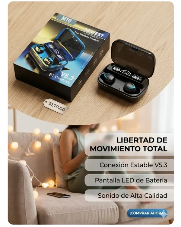 Auriculares Bluetooth (cucarachita) comunes (todos los modelos)