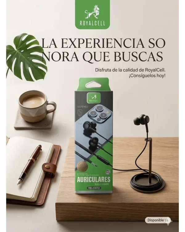 Auriculares Comunes Con Aux ROYALCELL