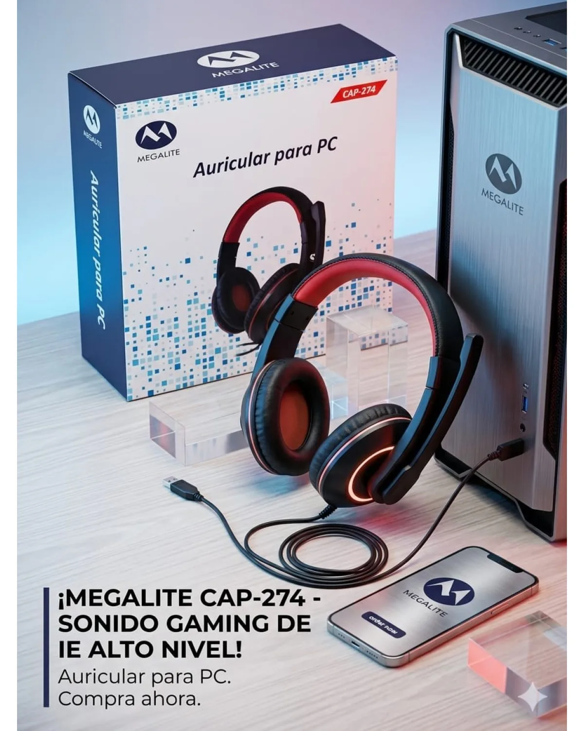 AURICULARES PC con MIC