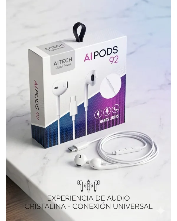 Auriculares TIPOC PRO21 o AITECH o IBEEK