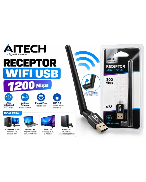 Antena usb WIFI AITECH