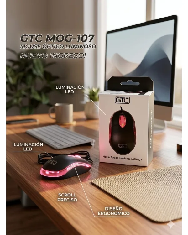 Mouse COMUN con cable (todas las marcas)
