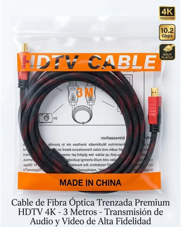 Cable HDMI 3 metros