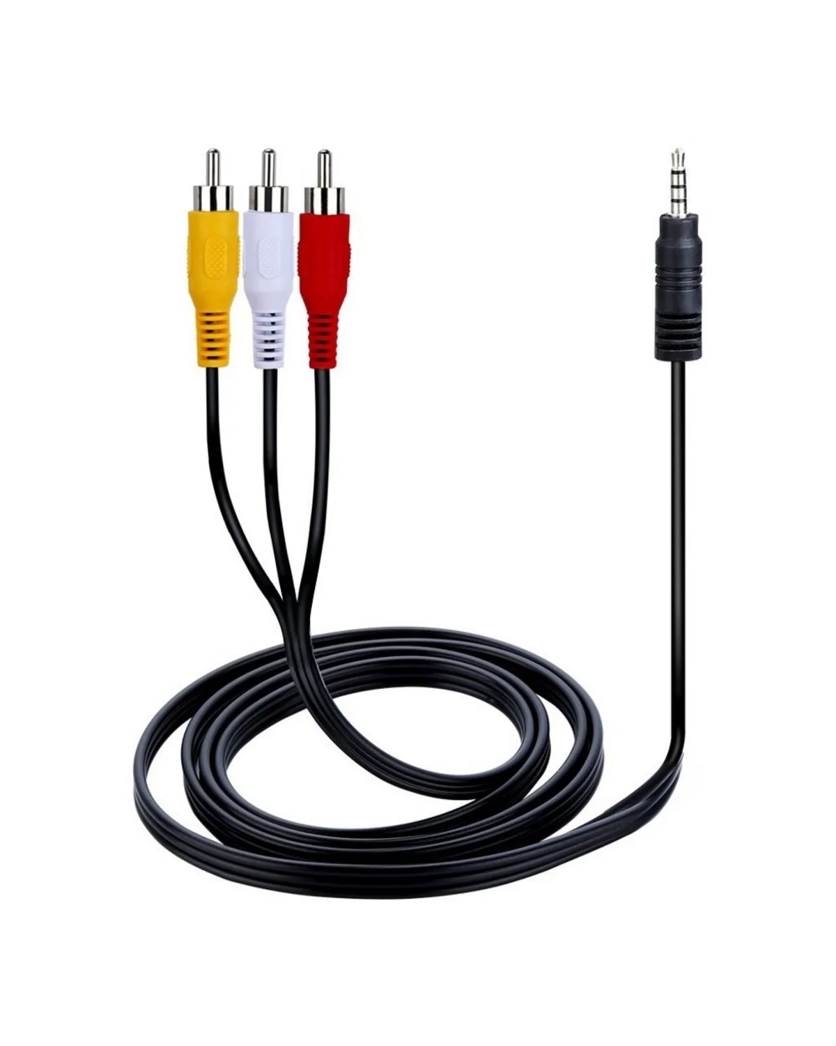 Cable rca de 3 fichas a Auxiliar