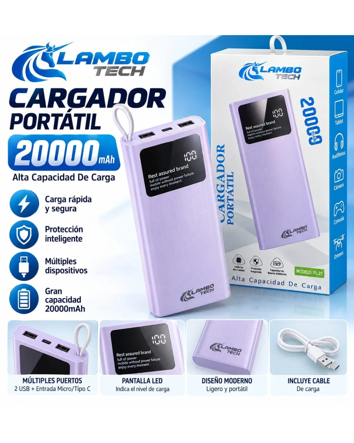 Powerbank 20000 W