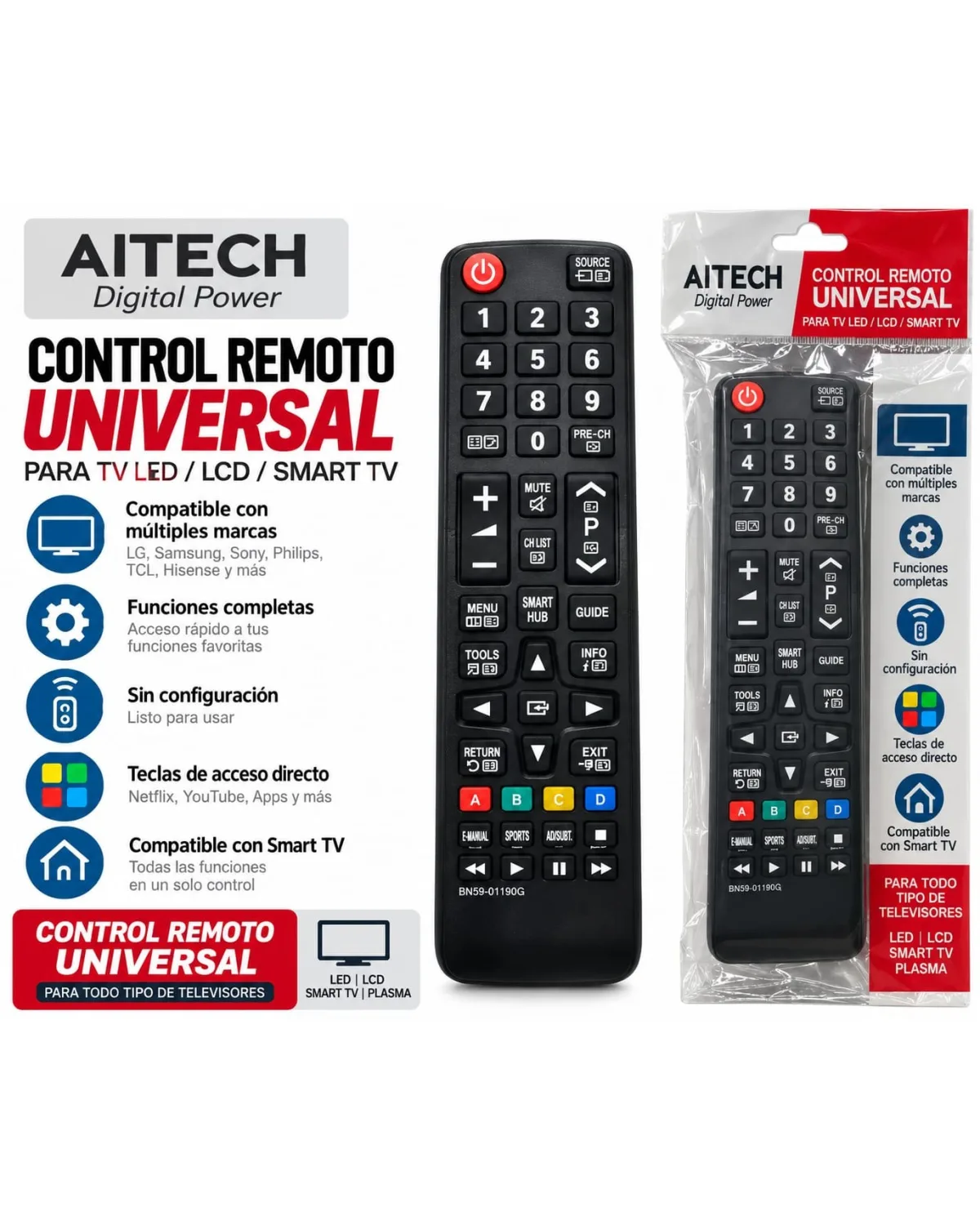 Control Remoto Universal BOLSITA