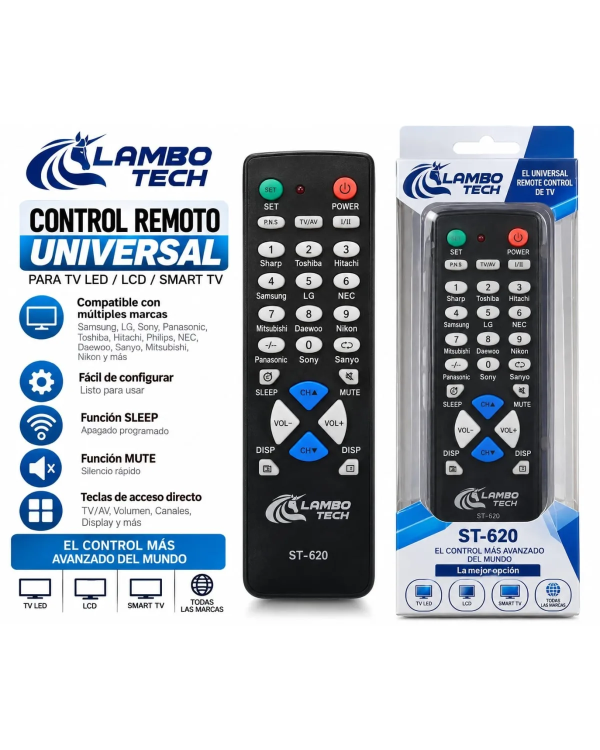 Control Remoto Universal LAMBOTECH