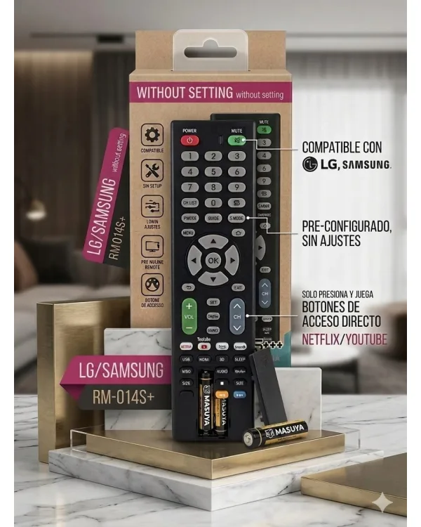 Control Remoto Universal RM-014S+