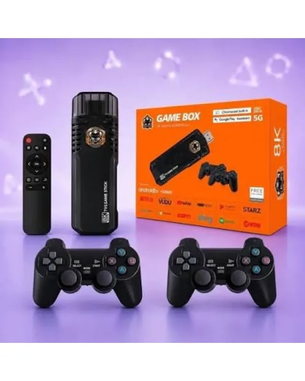 tv box naranja 8k con juegos