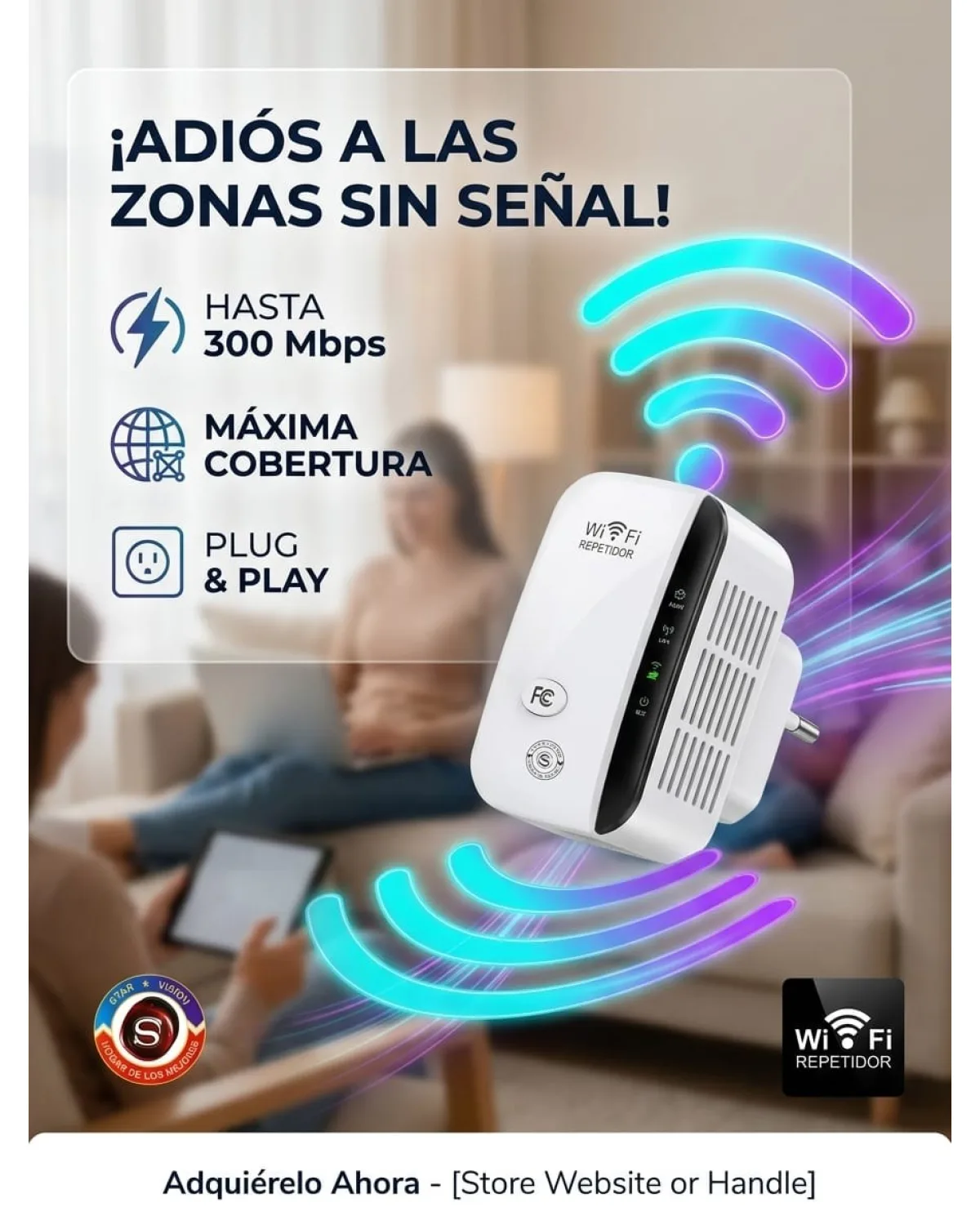 Extensor WIFI (cualquier marca)